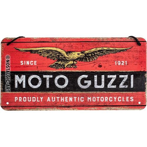 Nostalgic-Art Blechschild Dekoschild Hängeschild 10x20 cm -Moto Guzzi - Jeans Boss