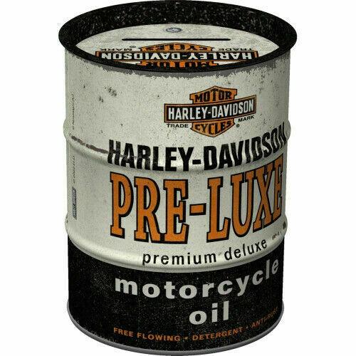 Nostalgic-Art Spardose Harley Davidson Ölfass Pre-Luxe - Jeans Boss